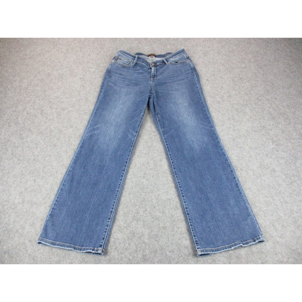 Judy Blue Jeans Womens 15 32 Blue 90s Straight Fit Denim Medium Wash Comfort